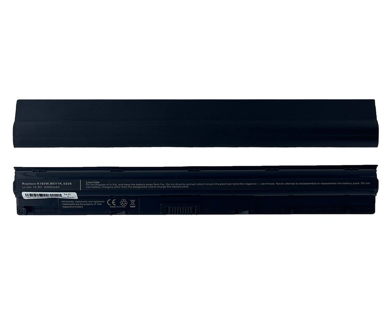 Batterie pour ordinateur portable Dell 5558 Noir (14.8V/2200mAh)