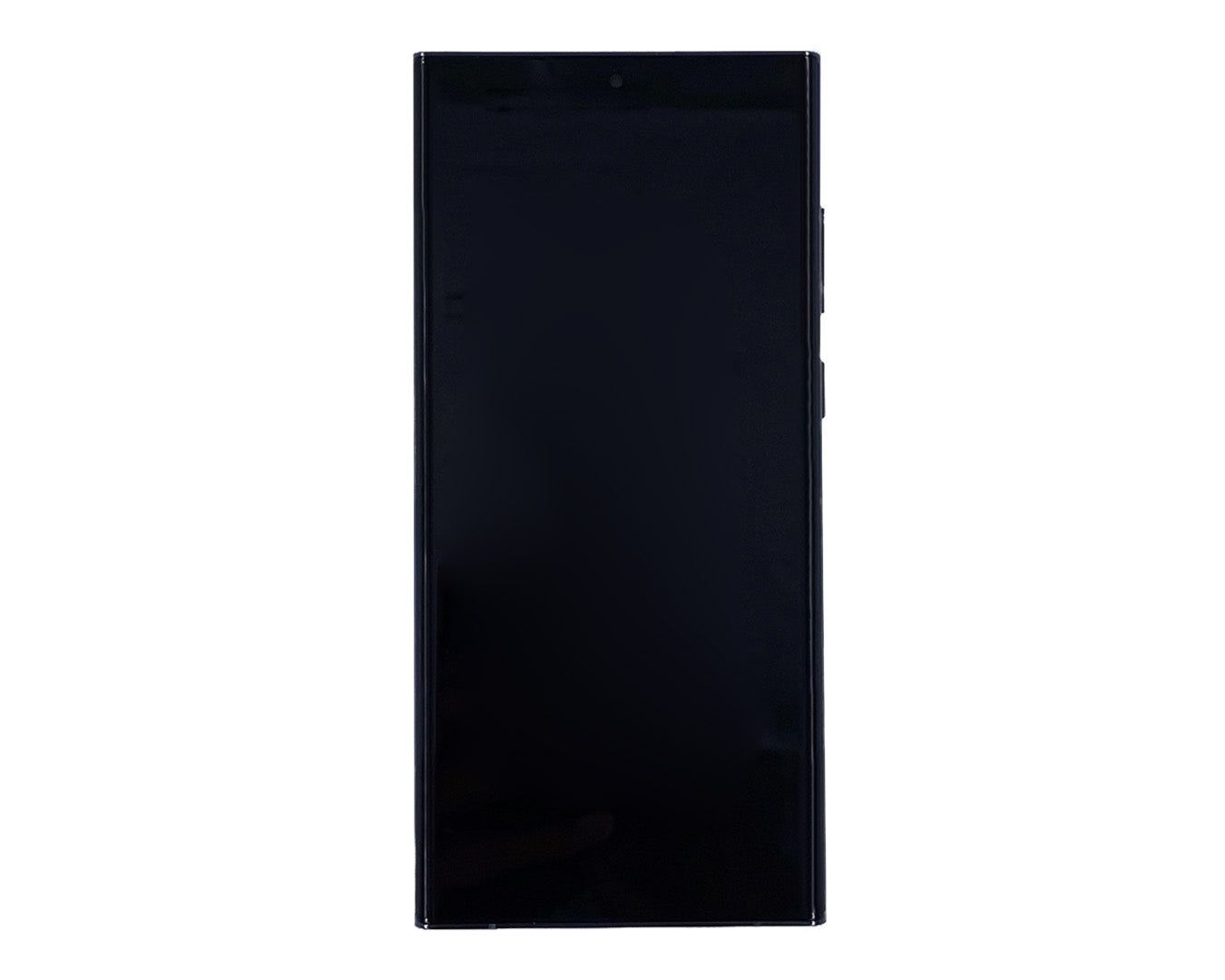 Samsung Galaxy S22 Ultra S908B Écran et numériseur avec cadre Phantom Black Service Pack