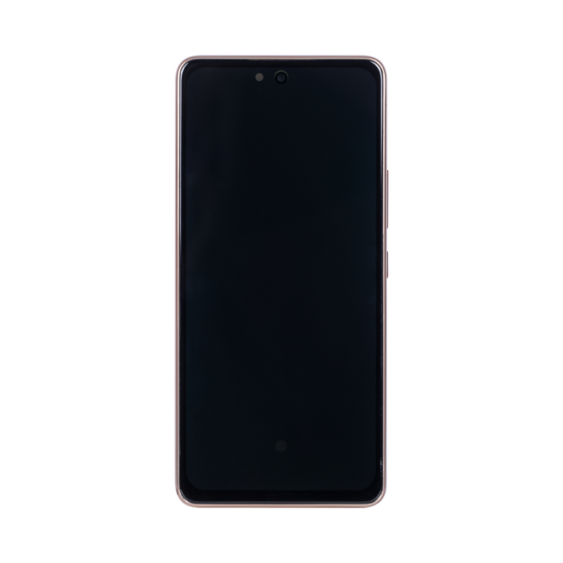 Samsung Galaxy A53 5G A536B Ecran et numériseur avec cadre Peach Soft-OLED