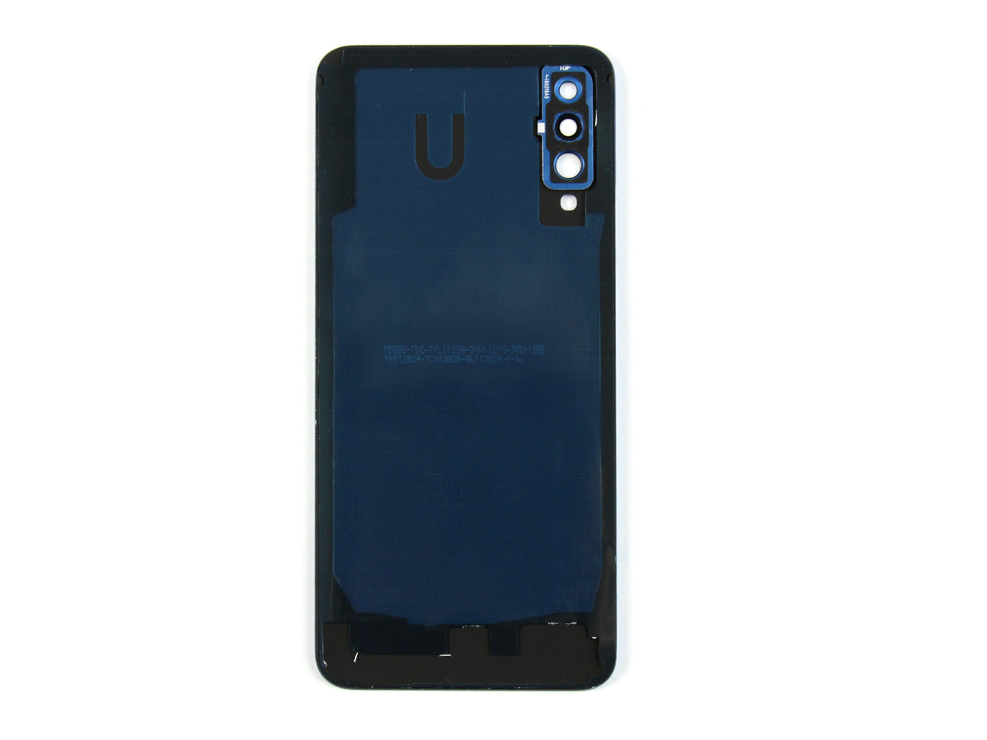 Samsung Galaxy A50 A505F Couvercle arrière bleu avec lentille (OEM)