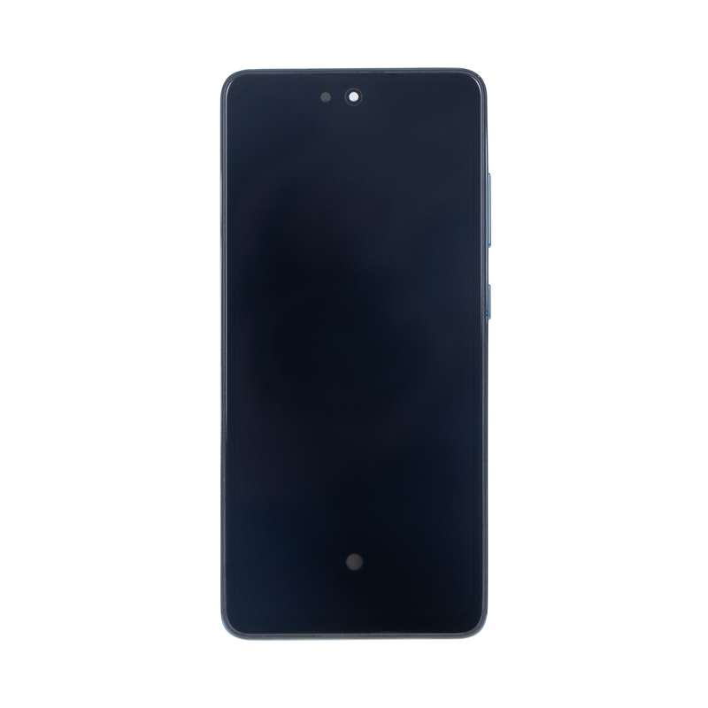 Samsung Galaxy A52 4G A525F Ecran et Digitizer Avec Cadre Bleu Soft-OLED