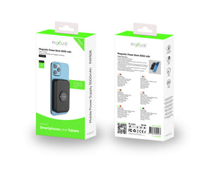 Rixus RXPB28 Banque d'énergie haute capacité 5000 mAh