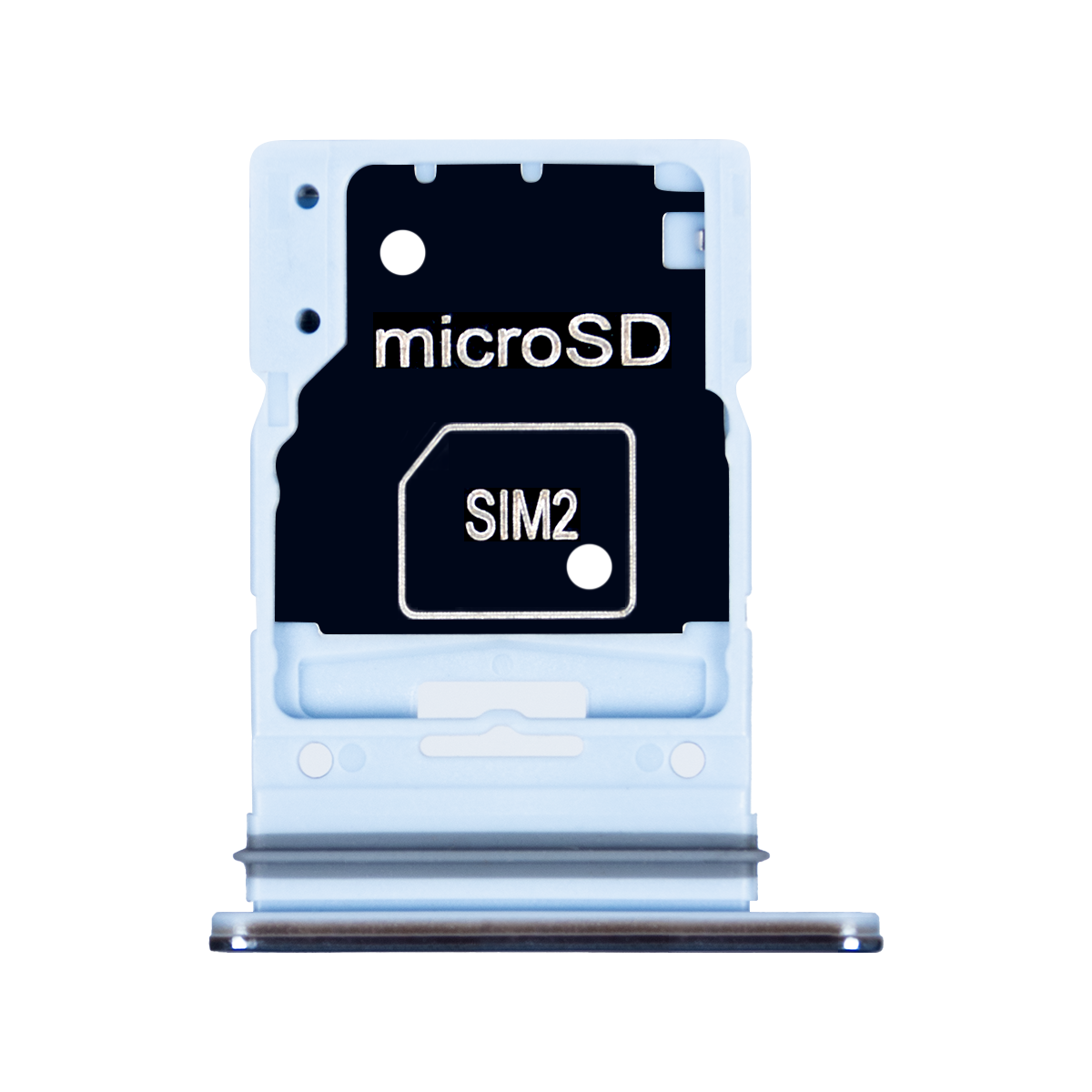 Samsung Galaxy A53 5G A536B Support pour carte double Sim et MicroSD Bleu
