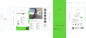 Chargeur rapide adaptatif Rixus RX73 20W