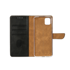 Rixus Bibliothèque pour Samsung Galaxy A03 A035F Noir