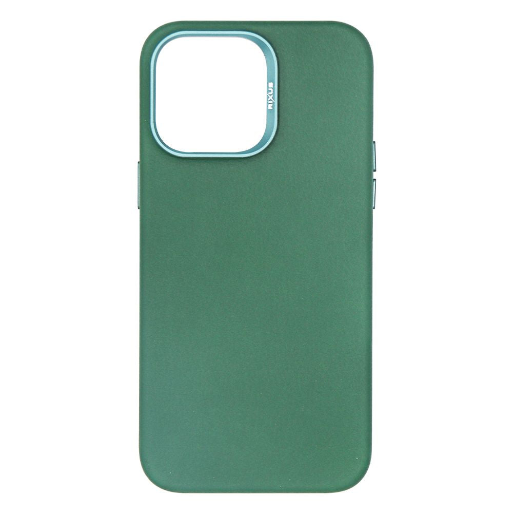 Rixus Classic 02 Case avec MagSafe Pour iPhone 14 Pro Max Vert