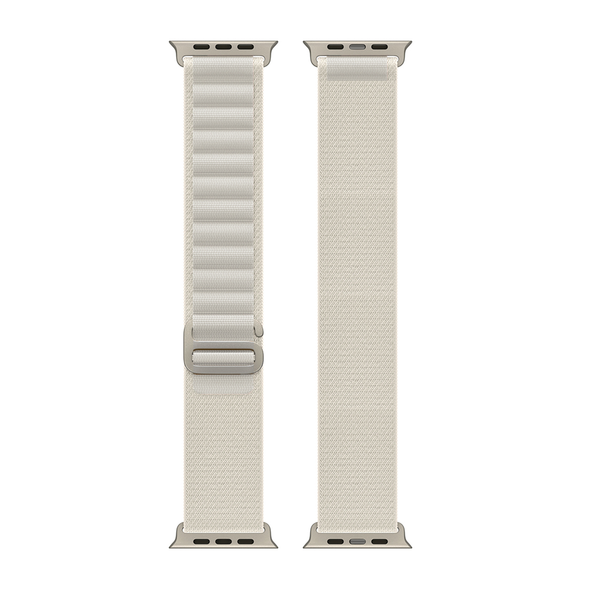 Pour Apple Watch 38mm, 40mm, 41mm Bracelet Nylon Alpine Loop Starlight Boîte de vente au détail