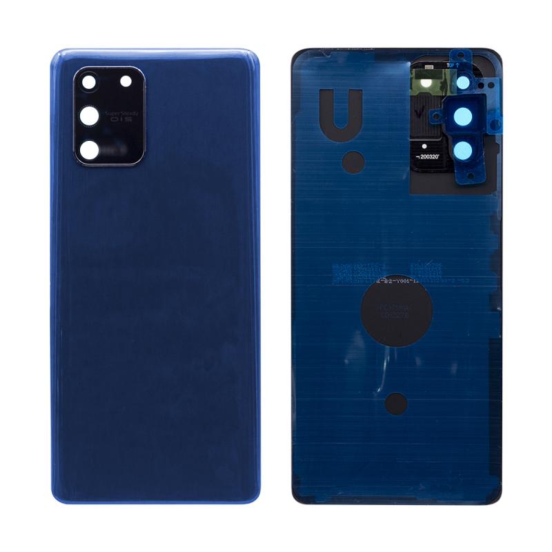 Samsung Galaxy S10 Lite G770F Coque arrière bleu prisme avec lentille (OEM)