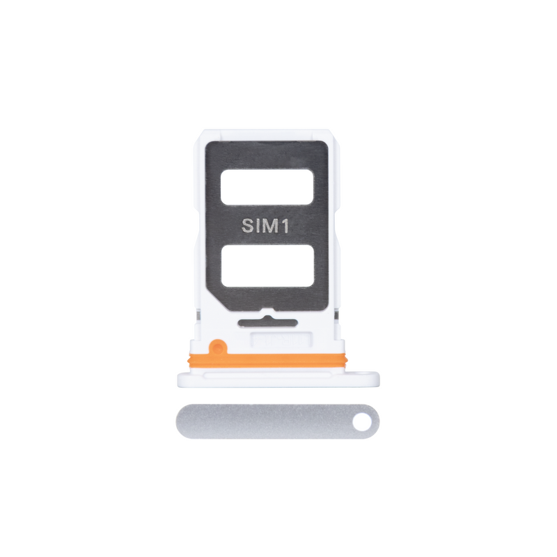 Xiaomi Poco F4 5G (22021211RG,22021211RI) Support de carte Sim Moonlight Silver OEM