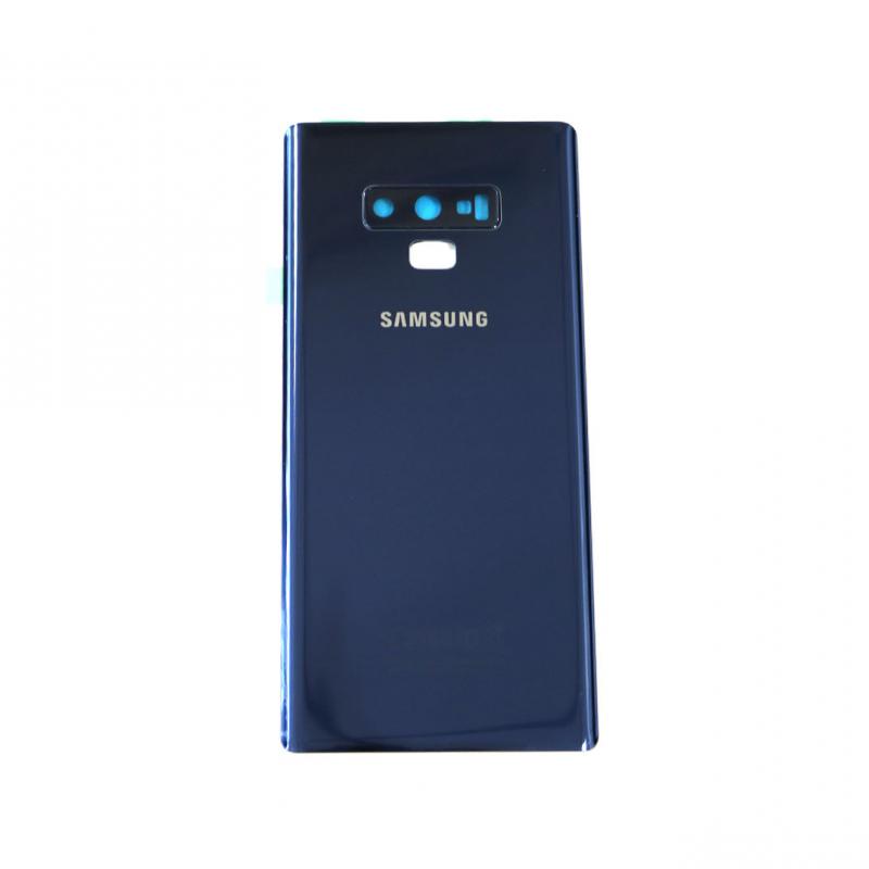 Samsung Galaxy Note 9 N960F Coque arrière bleu océan avec objectif (OEM)