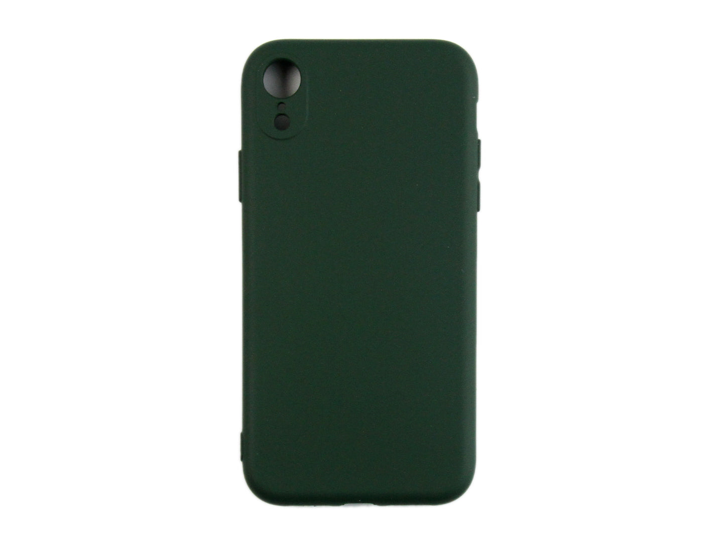 Rixus Coque pour iPhone XR en TPU souple Vert foncé