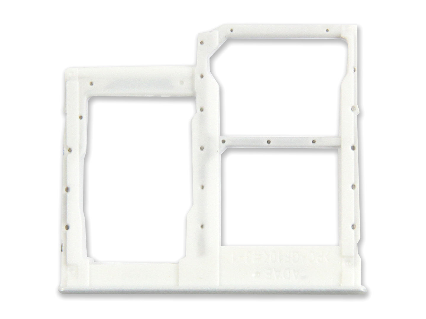 Samsung Galaxy A41 A415F Support pour carte Sim et SD Prism Crush Silver