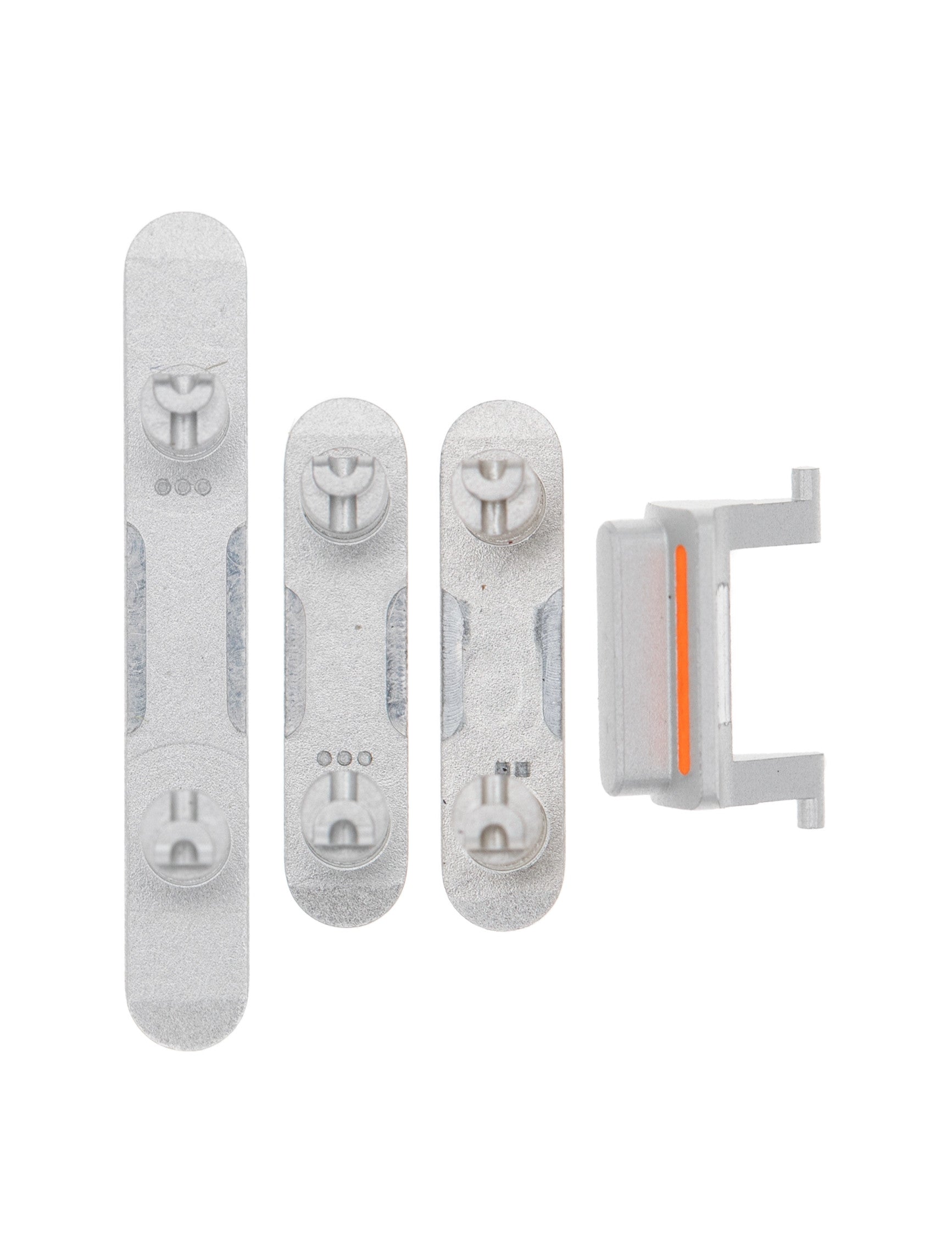 Pour iPhone Xr Buttons Set White (4pc)