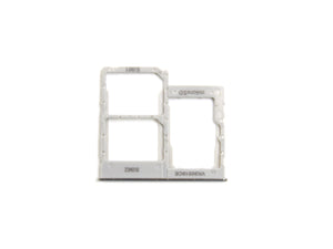 Samsung Galaxy A40 A405F Support pour carte Sim et SD Argent