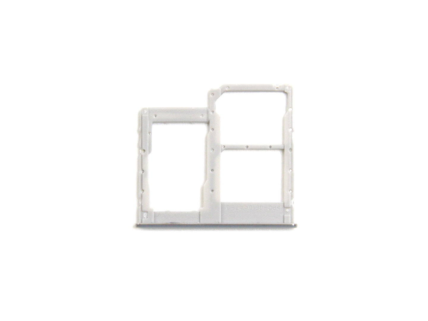 Samsung Galaxy A40 A405F Support pour carte Sim et SD Argent