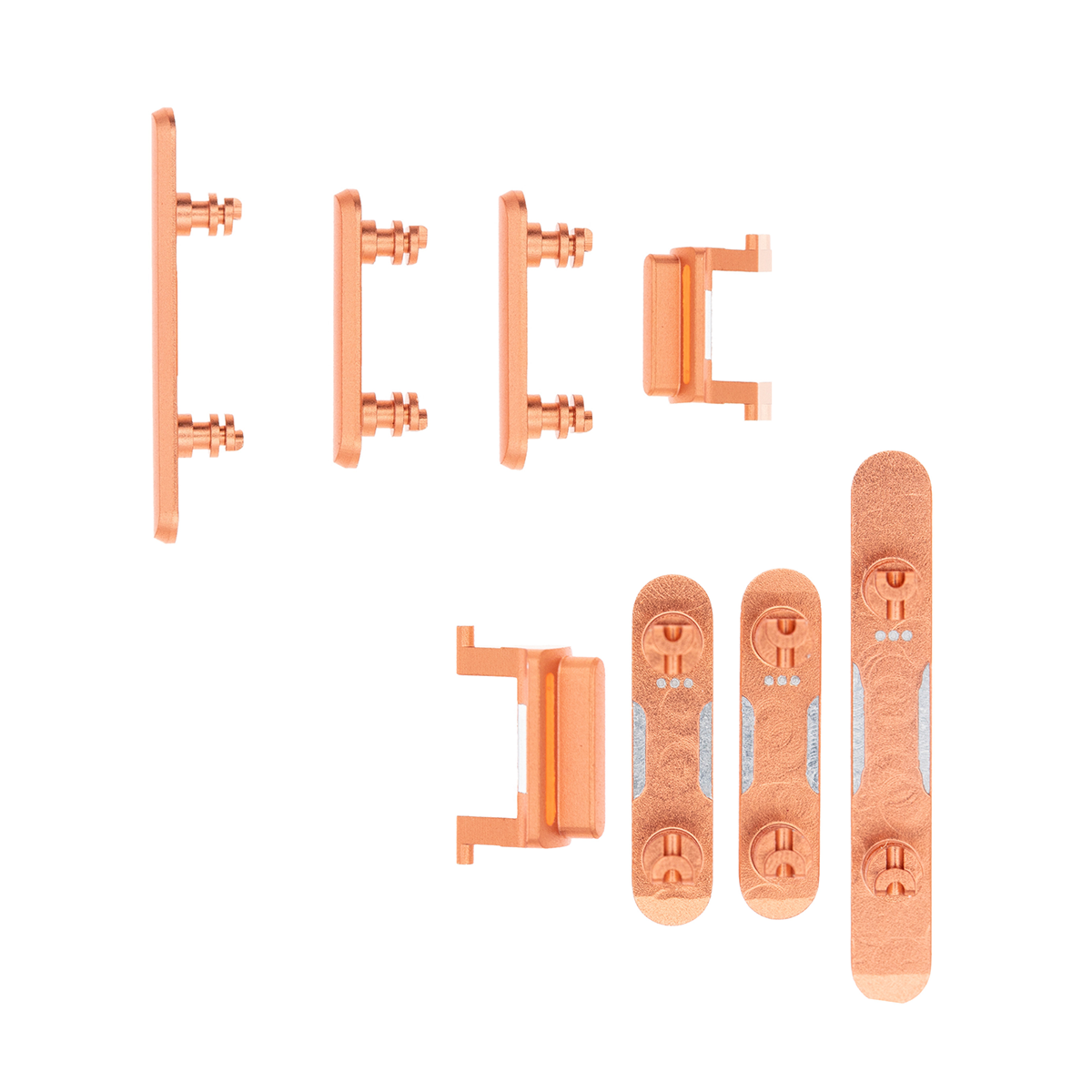 Pour iPhone Xr Buttons Set Coral (4pc)