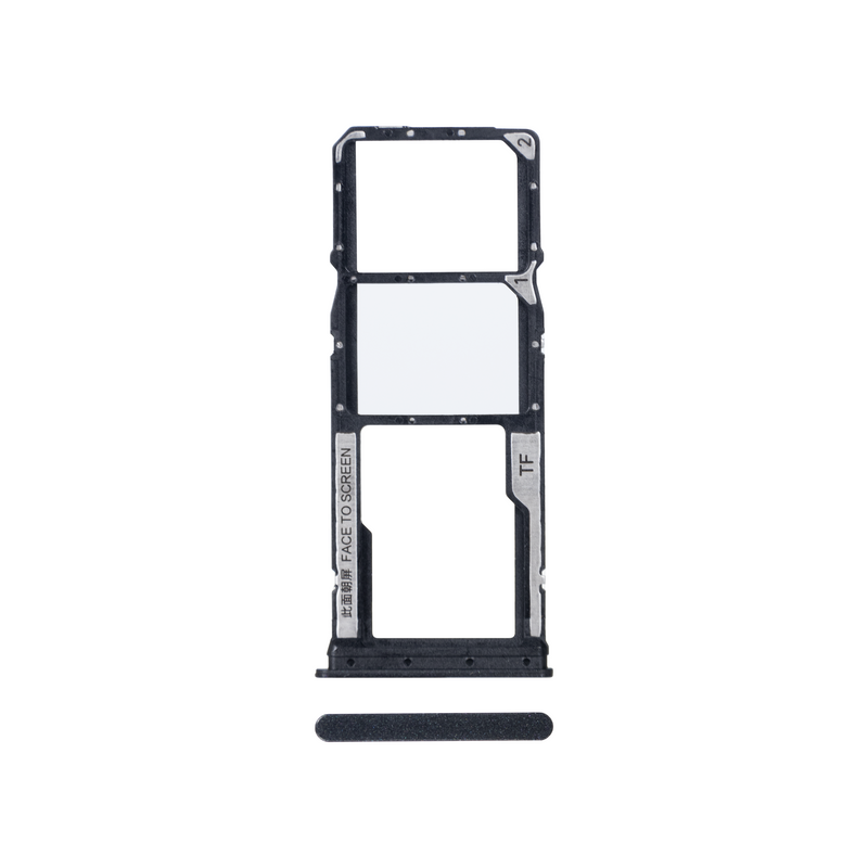 Xiaomi Redmi 13C (23100RN82L) Support de carte Sim Noir Minuit OEM