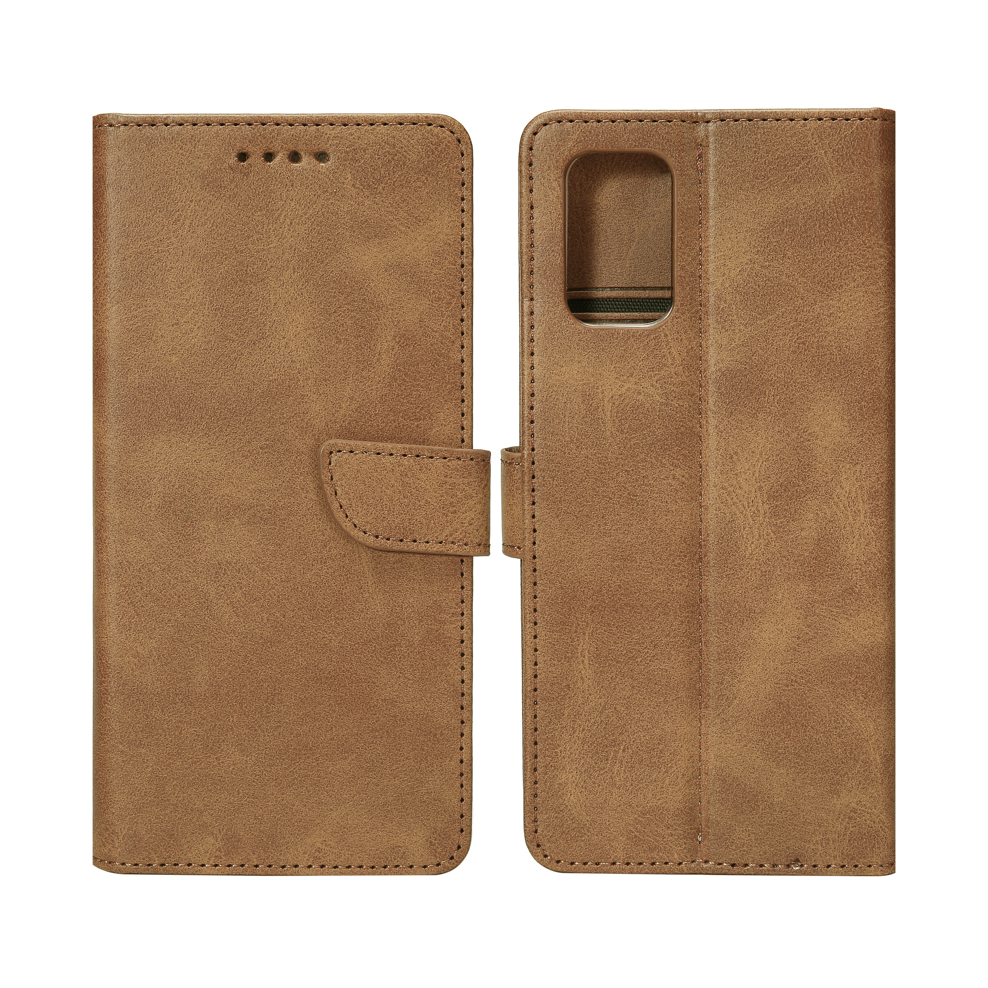Bibliothèque Rixus pour Samsung Galaxy A23 5G A236B Light Brown