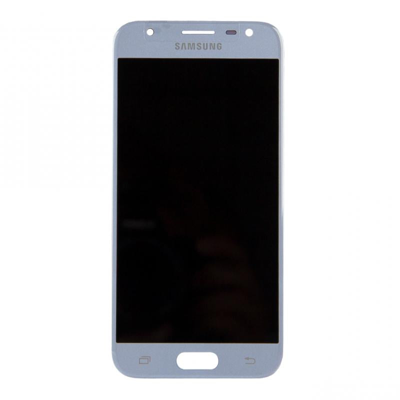 Samsung Galaxy J3 J330F (2017) Ecran et Digitizer Sans Cadre Bleu SOFT-OLED