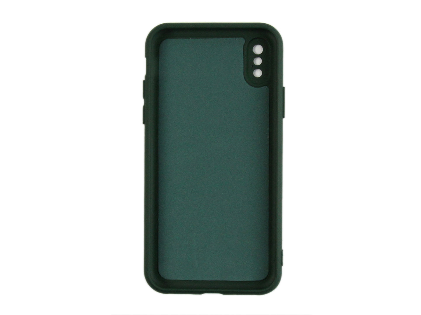 Rixus Coque TPU souple pour iPhone X, XS Vert foncé