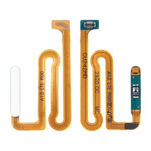 Samsung Galaxy A13 A135F Capteur d'empreintes digitales Flex Blanc