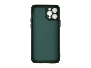Rixus Coque TPU souple pour iPhone 12 Pro Vert foncé