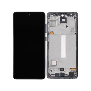 Samsung Galaxy A52 4G A525F Ecran et Digitizer Avec Cadre Noir Soft-OLED