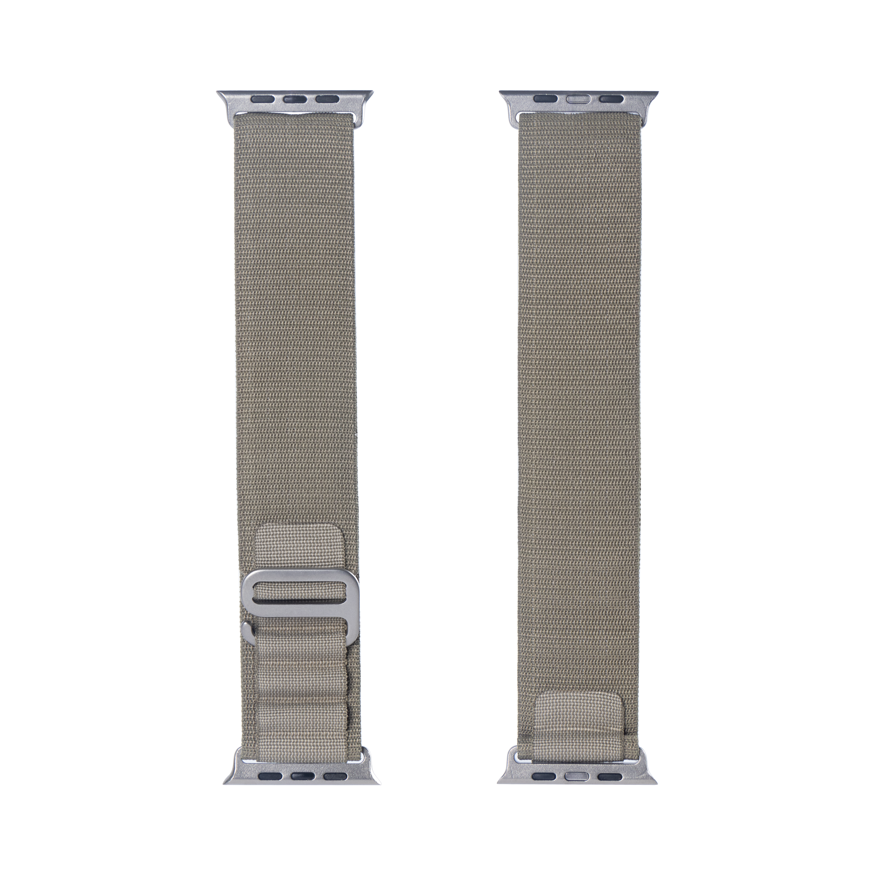 Pour Apple Watch 42mm, 44mm, 45mm, 49mm Bracelet Nylon Alpine Loop Olive Boîte de vente au détail