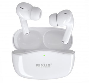 Rixus RXBT809A Crystal Clear Wireless Earphone Blanc