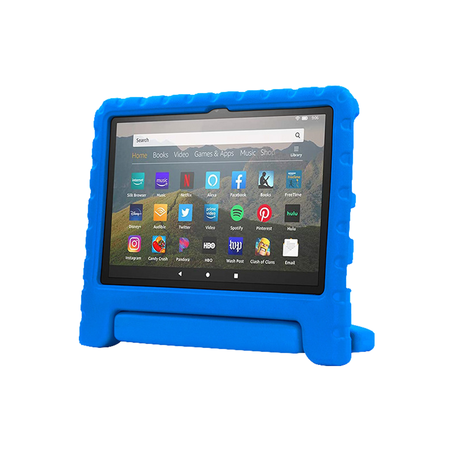 Rixus RXTC06 pour iPad Mini 6, 8.3 Tablet Kids Case Bleu