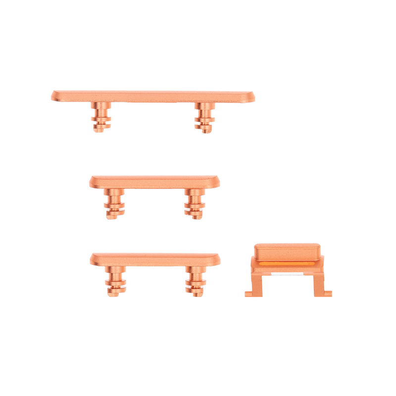 Pour iPhone Xr Buttons Set Coral (4pc)