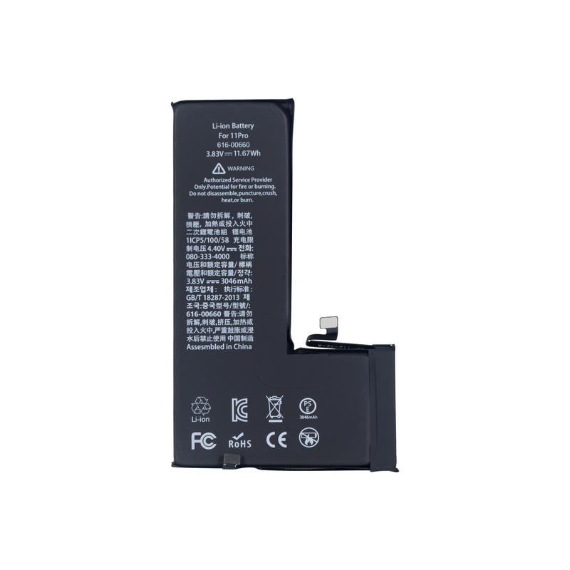 Pour iPhone 11 Pro Batterie avec puce TI