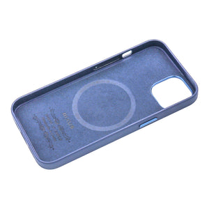 Rixus Classic 02 Case With MagSafe Pour iPhone 13 Bleu