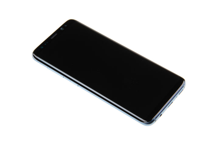 Samsung Galaxy S8 G950F Écran et numériseur avec cadre bleu Service Pack