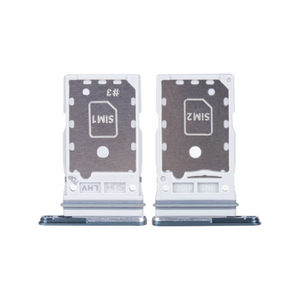 Samsung Galaxy S22 Ultra S908B Support de carte Sim et MicroSD Bleu ciel