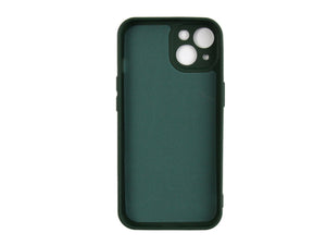 Rixus For iPhone 13 Soft TPU Phone Case Dark Green (étui pour téléphone portable en TPU souple, vert foncé)