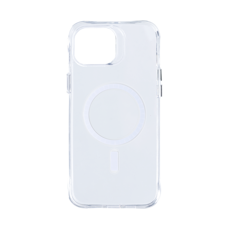 Rixus Pour iPhone 13 Crystal Clear Anti-shock TPU Avec MagSafe