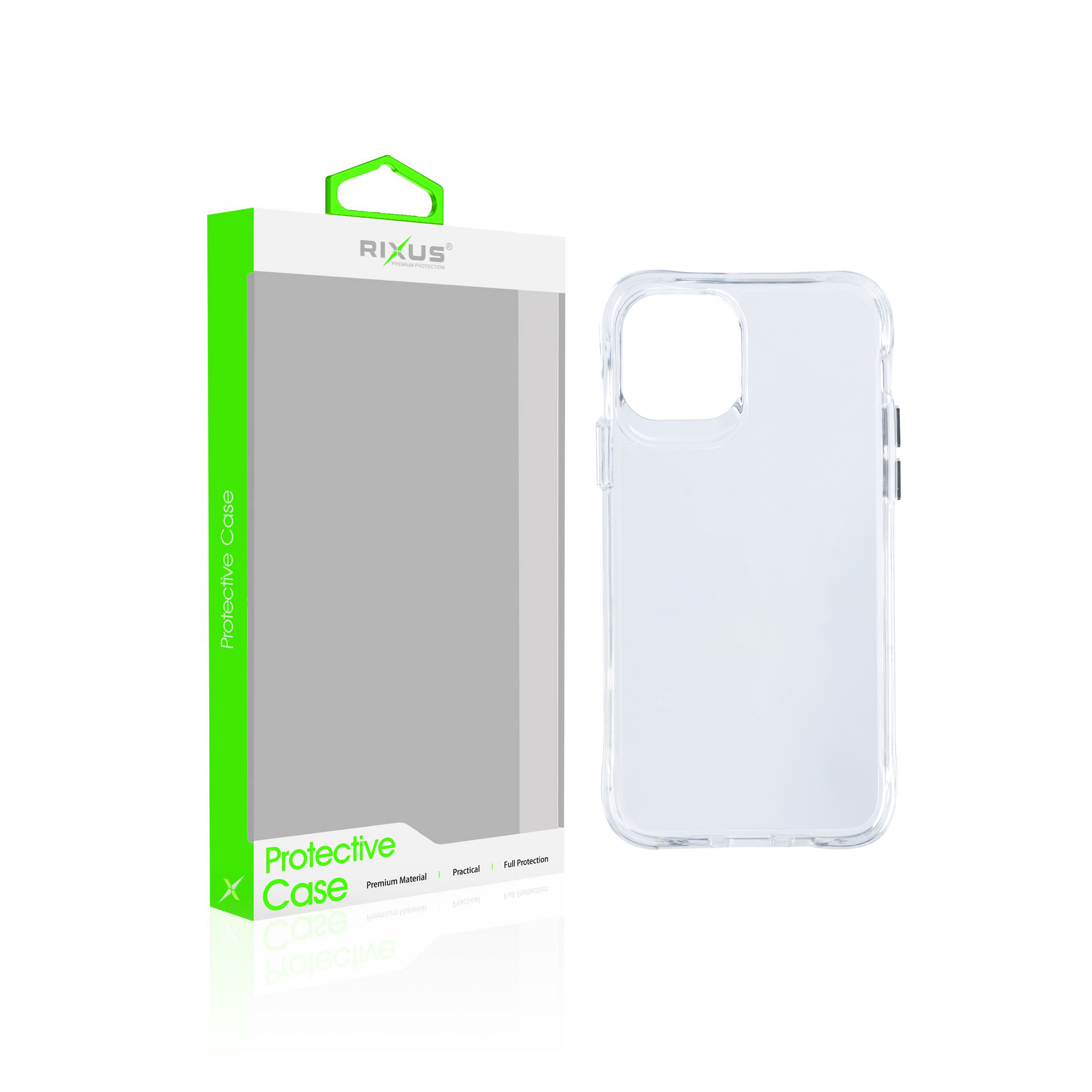 Rixus Pour iPhone 11 Crystal Clear Anti-shock TPU