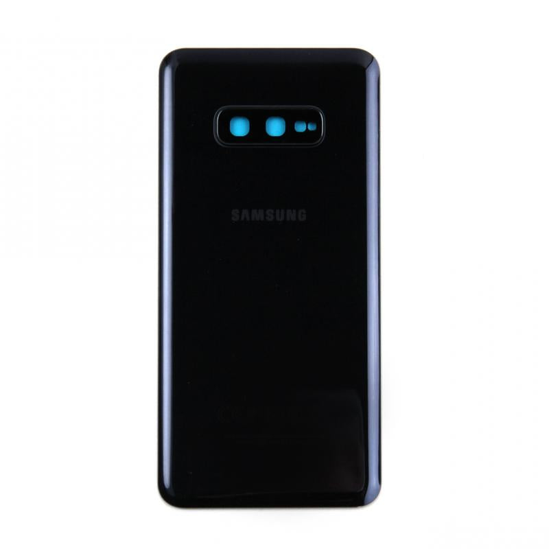 Samsung Galaxy S10e G970F Coque arrière noir prisme avec objectif (OEM)