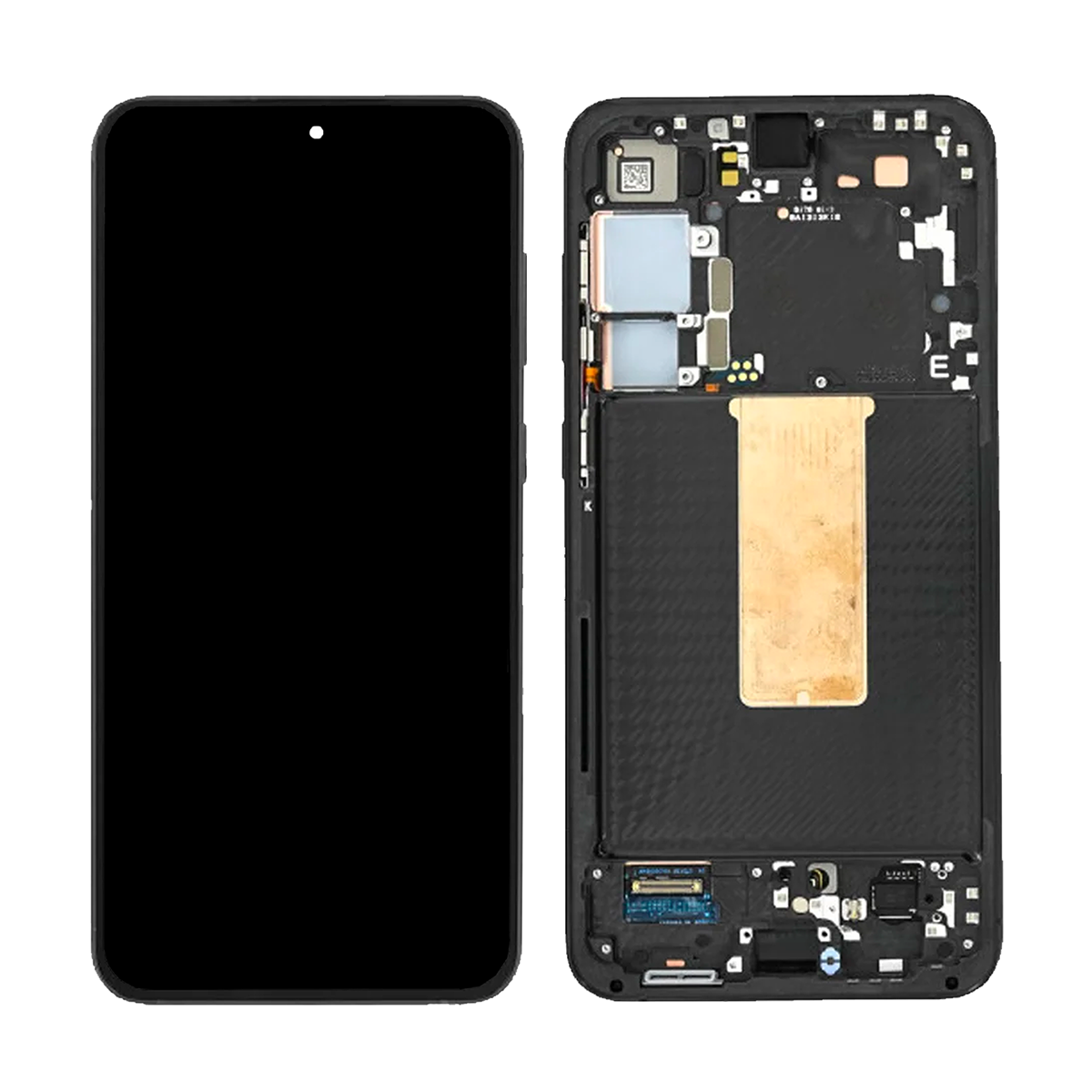 Samsung Galaxy S23 Plus S916B Écran et numériseur avec cadre Phantom Black Service Pack