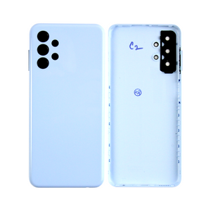 Samsung Galaxy A13 A135F Back Cover Bleu (+Lens)