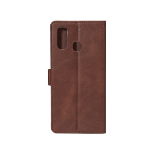 Bibliothèque Rixus pour Samsung Galaxy A40 A405F Marron