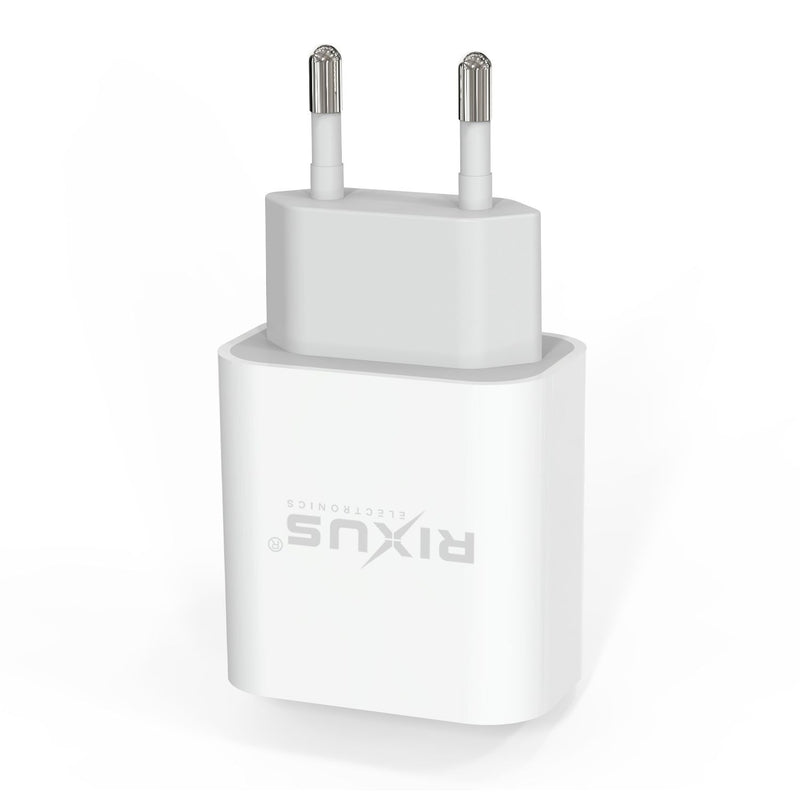 Rixus RX2021 Chargeur PD 20W Blanc
