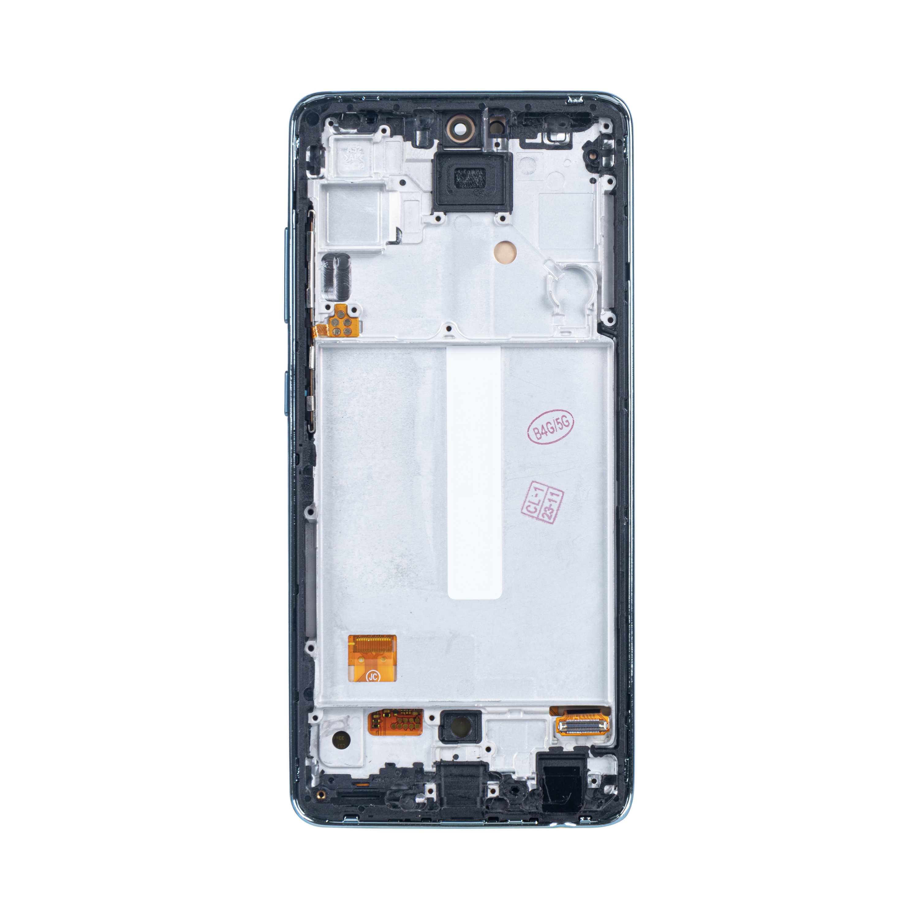 Samsung Galaxy A52 4G A525F Ecran et Digitizer Avec Cadre Bleu Soft-OLED