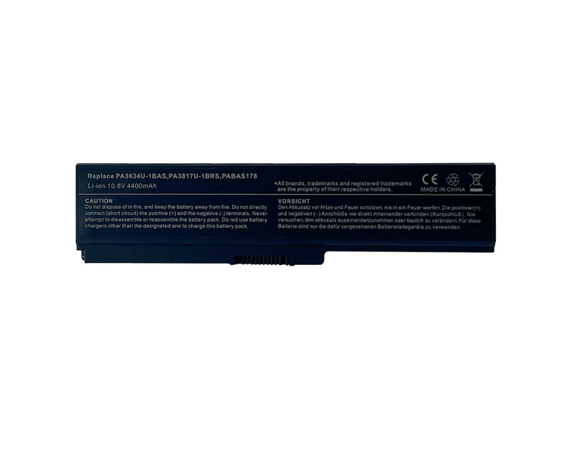 Toshiba 3634 Batterie pour ordinateur portable Noir (10.8V/4400mAh)