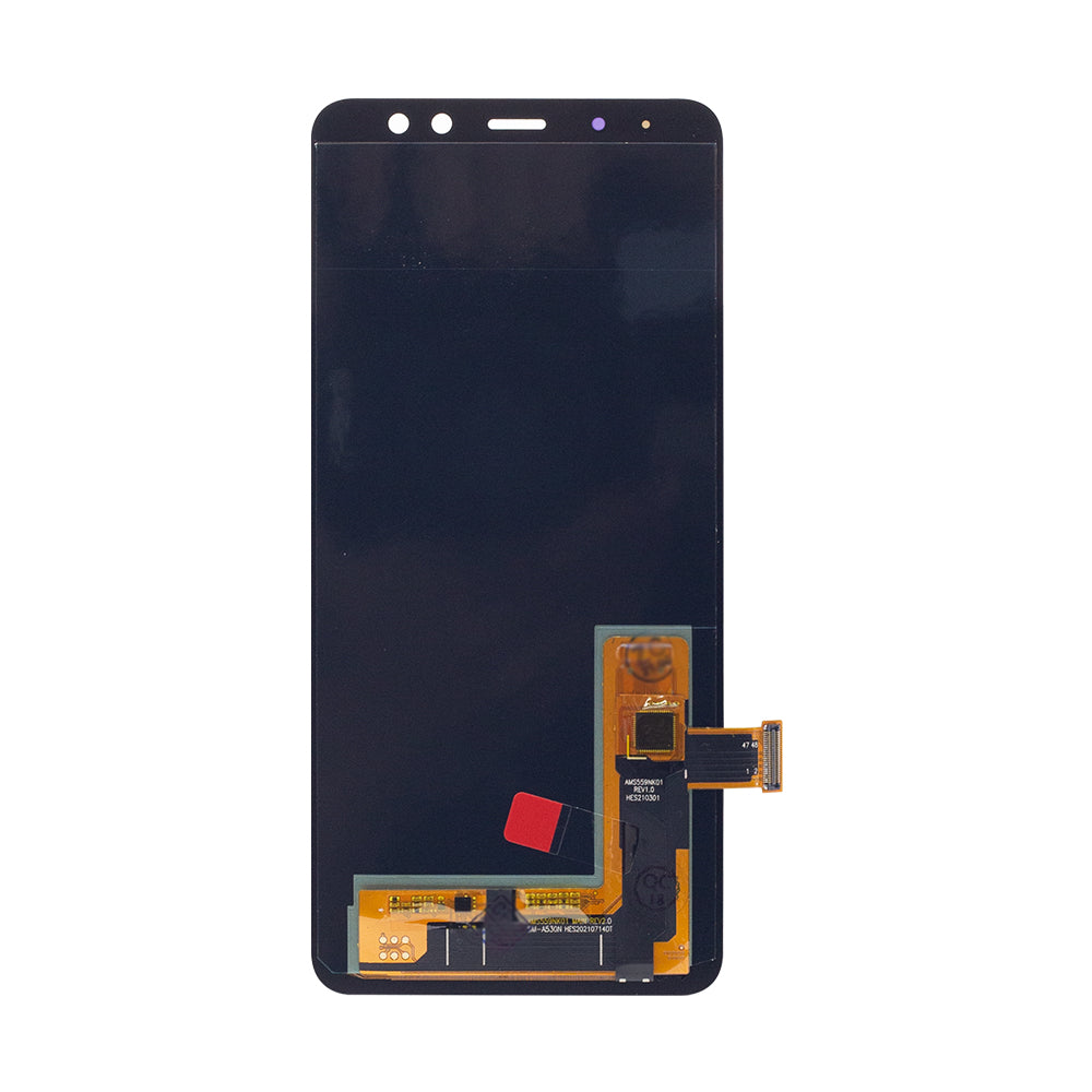 Samsung Galaxy A8 A530F (2018) Écran et numériseur avec cadre noir SOFT-OLED