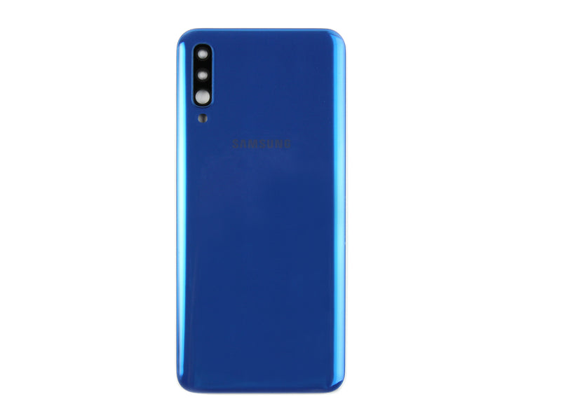 Samsung Galaxy A50 A505F Couvercle arrière bleu avec lentille (OEM)