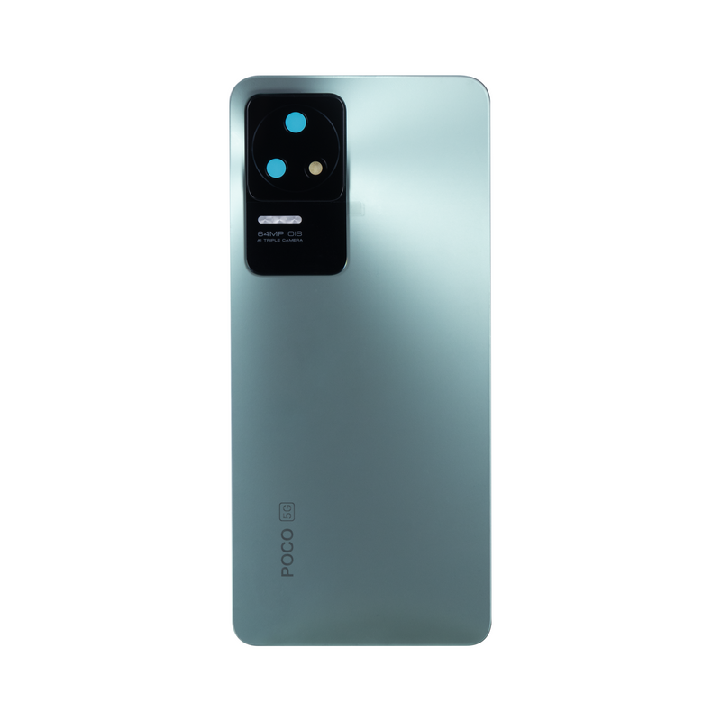 Xiaomi Poco F4 5G (22021211RG,22021211RI) Coque arrière avec objectif vert nébuleux OEM