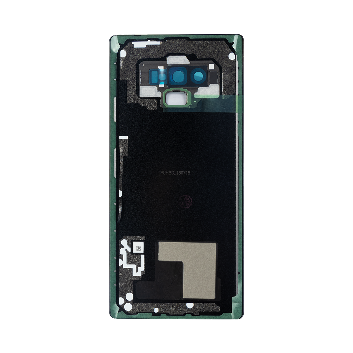 Samsung Galaxy Note 9 N960F Coque arrière noir minuit avec objectif (OEM)