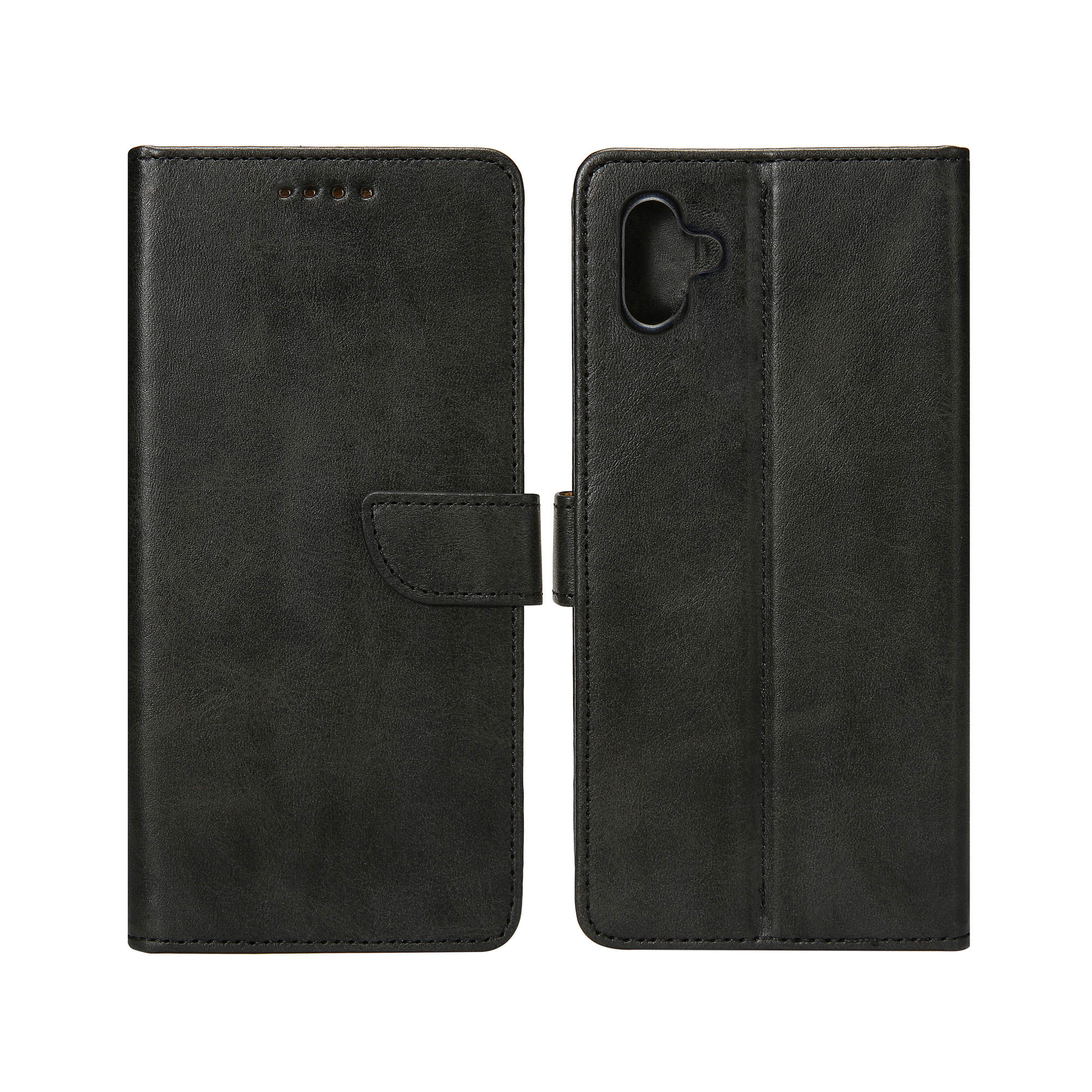 Rixus Bibliothèque pour Samsung Galaxy A04E A042F Noir